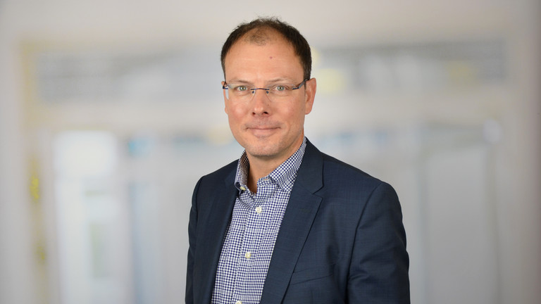 Portraitführer neuer Geschäftsführer Andreas Schneider im Evangelischen Amalie Sieveking Krankenhaus, Hamburg-Volksdorf